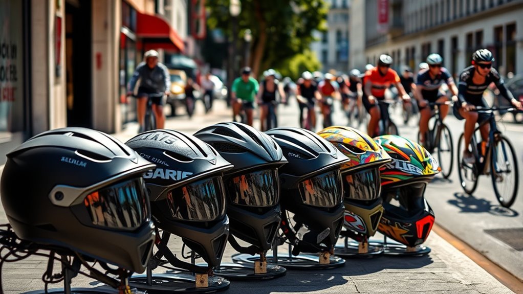 innovative city helmet styles