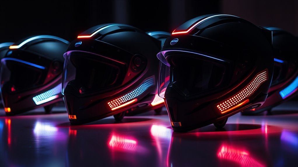 integrated helmet lighting technology