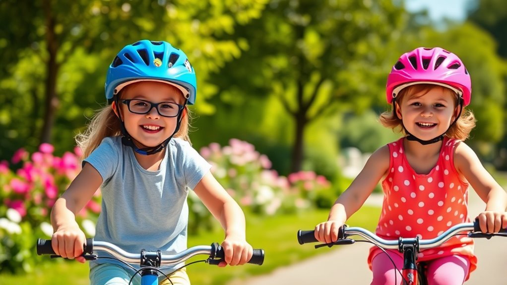 kids bicycle safety helmets