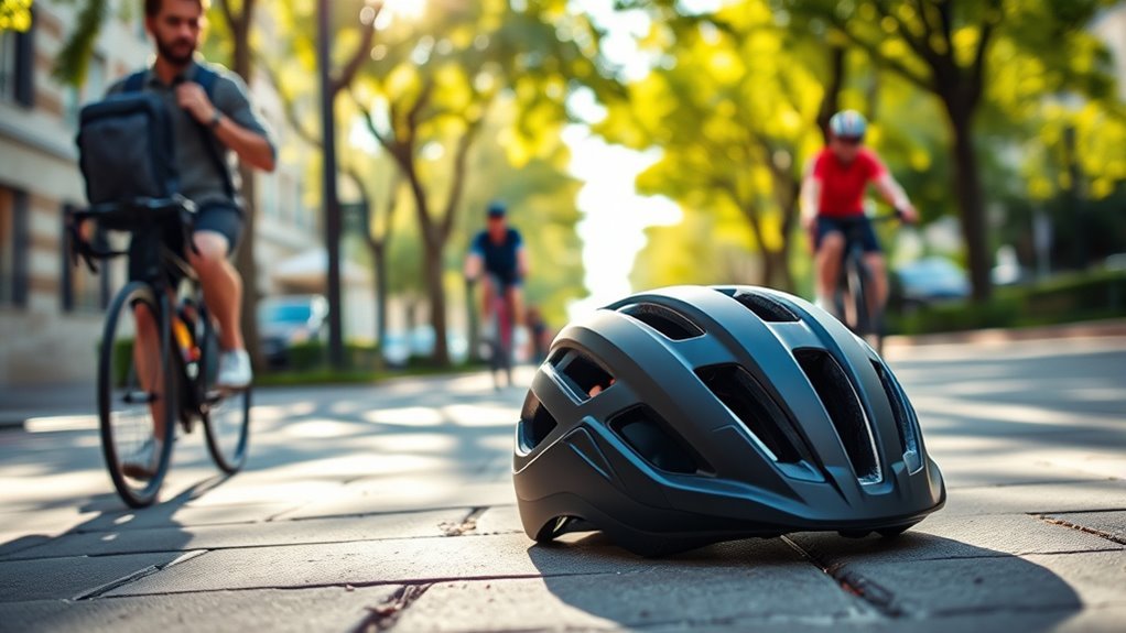 lightweight helmet enhances comfort