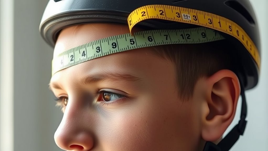 measuring tools for helmets