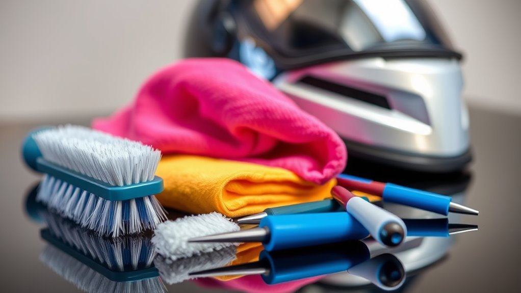 natural helmet cleaning solutions