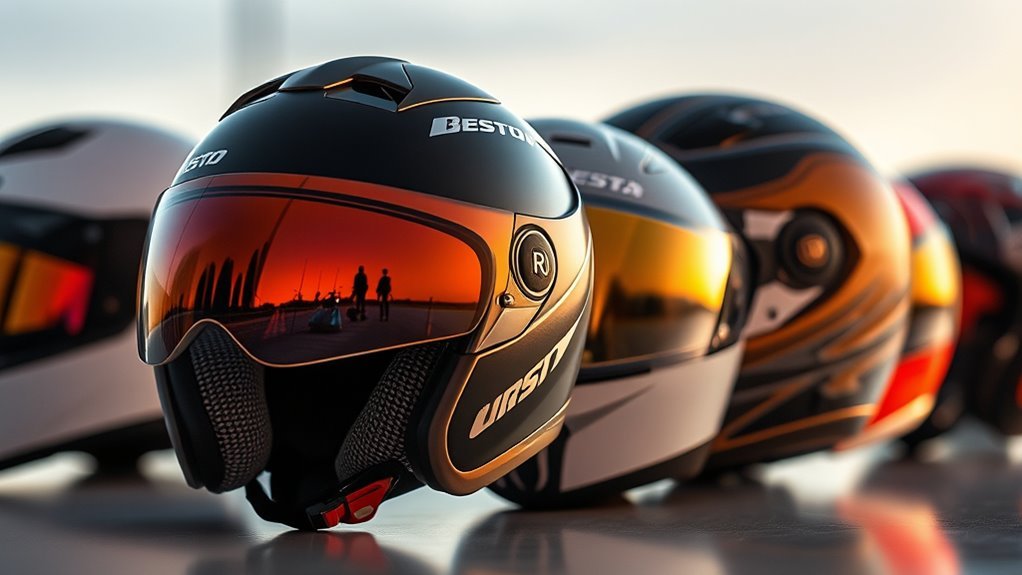 noise reducing helmet features