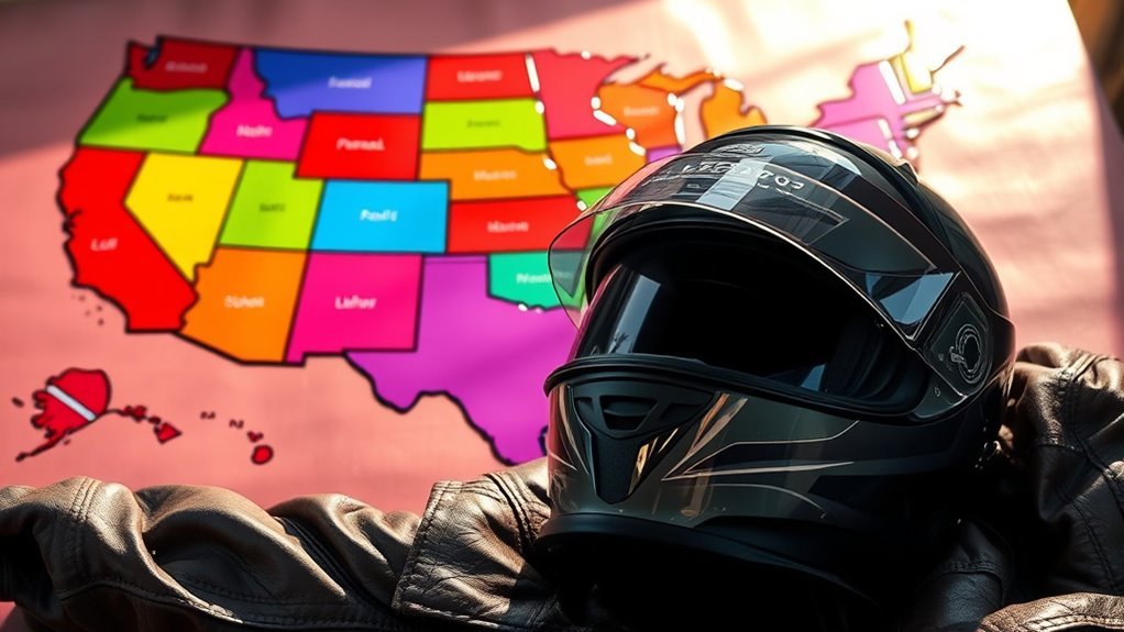 partial helmet law criteria