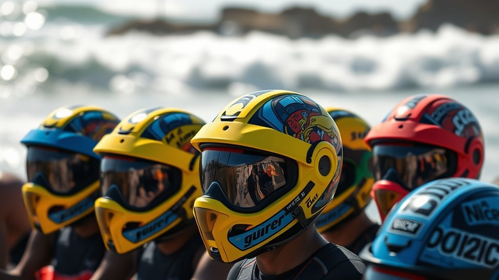 primitive protective helmet designs