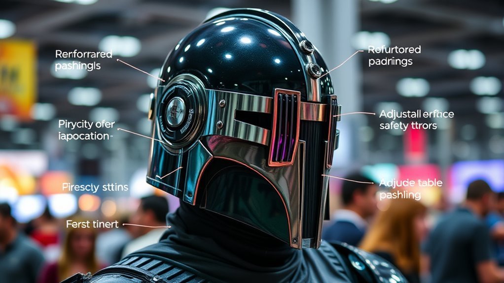 proper helmet fit essential