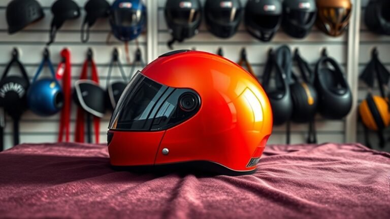proper helmet storage techniques
