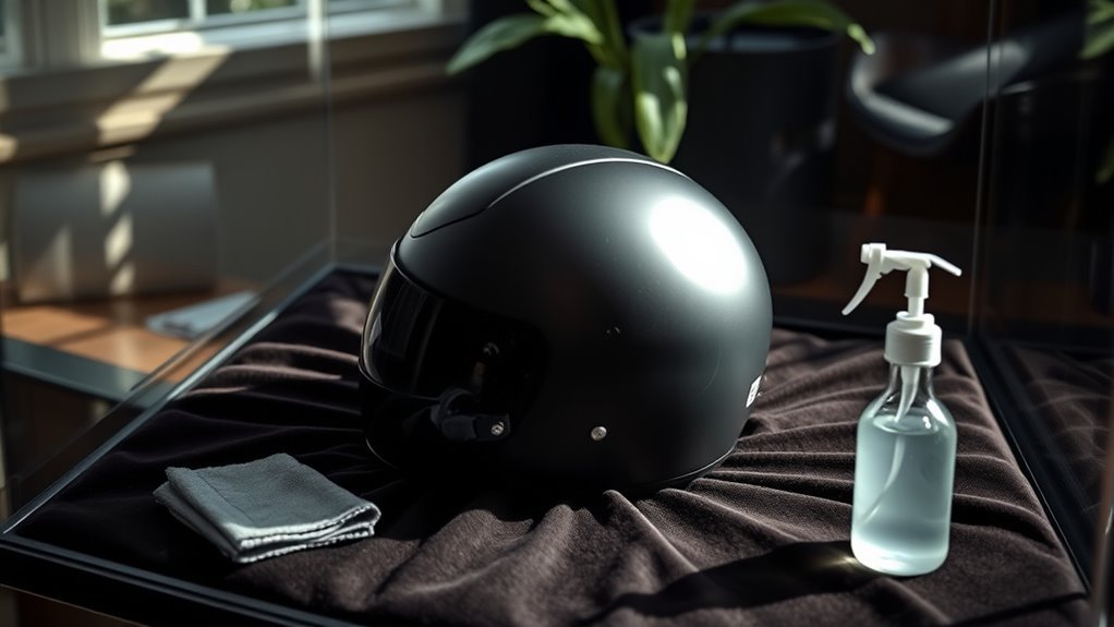 protect helmet from sunlight