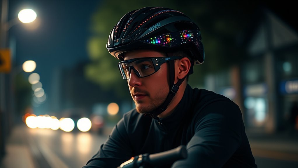 reflective helmets enhance visibility