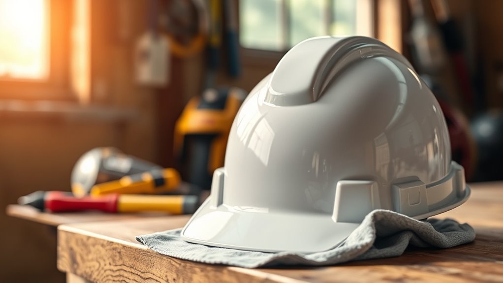 regular hard hat inspections