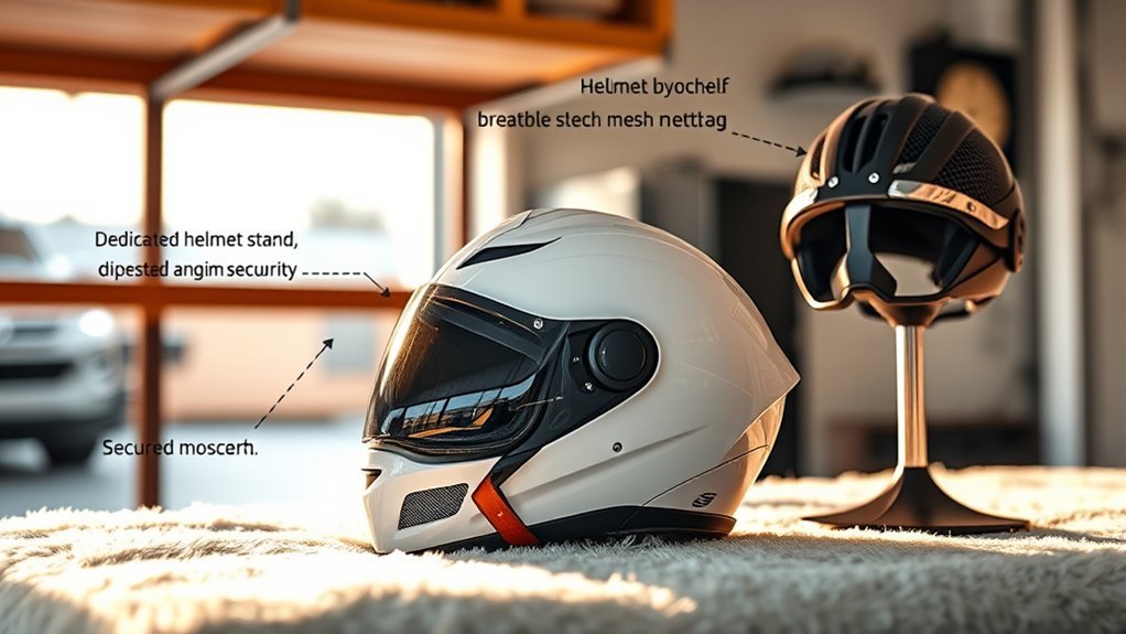 regular helmet cleaning routine