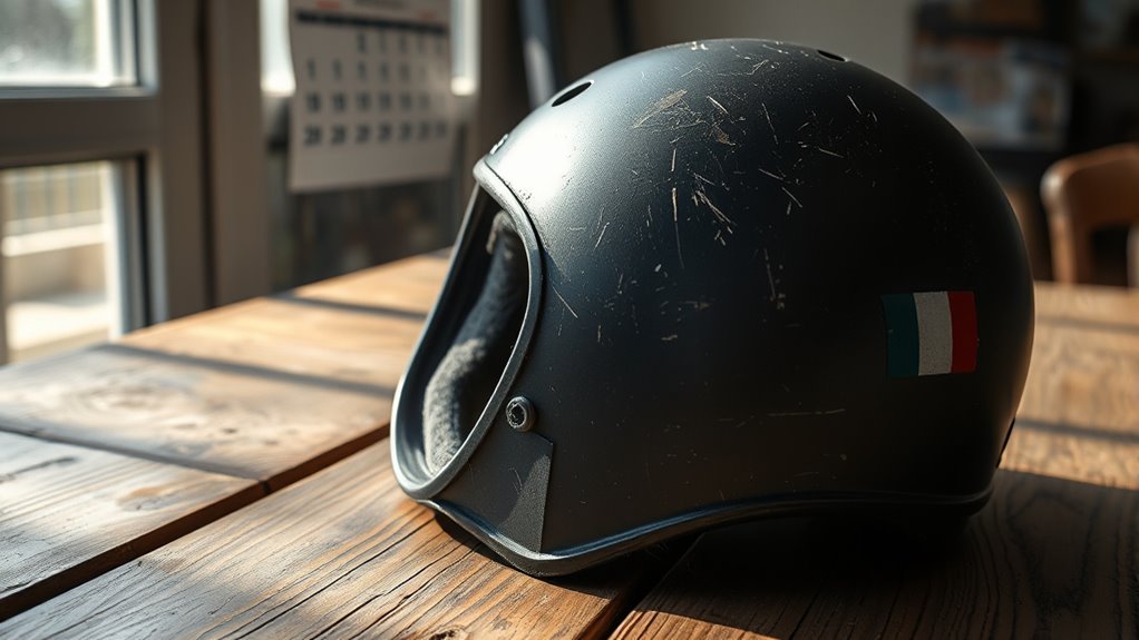 replace helmet after impact