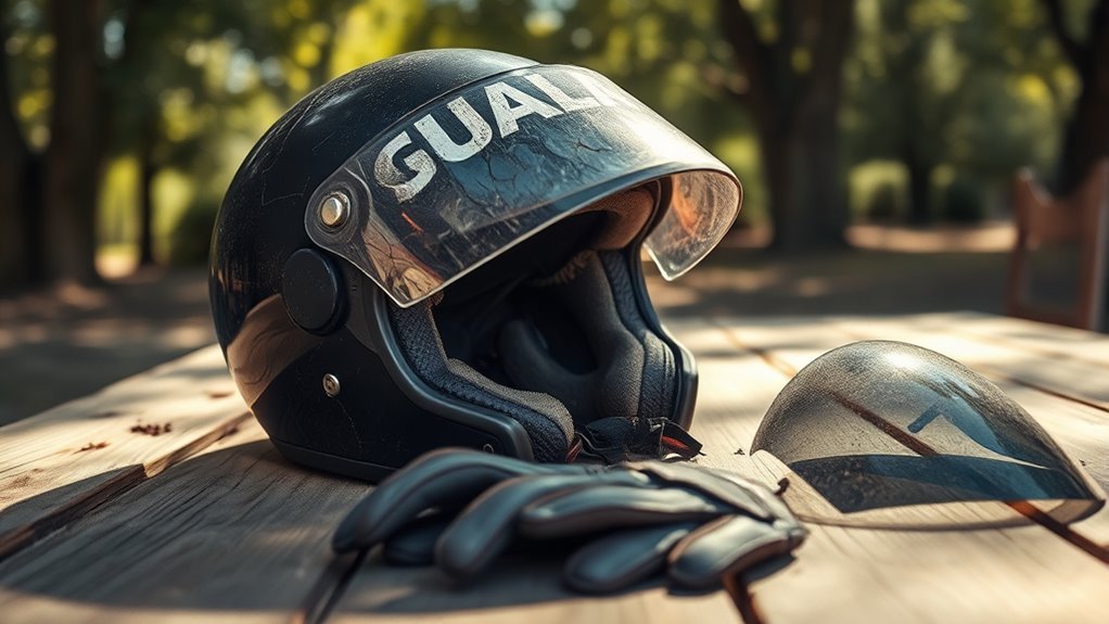 replace helmet for safety