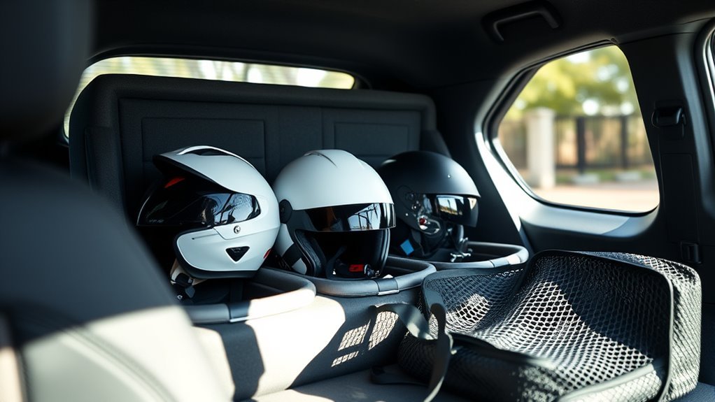 safe helmet transport methods