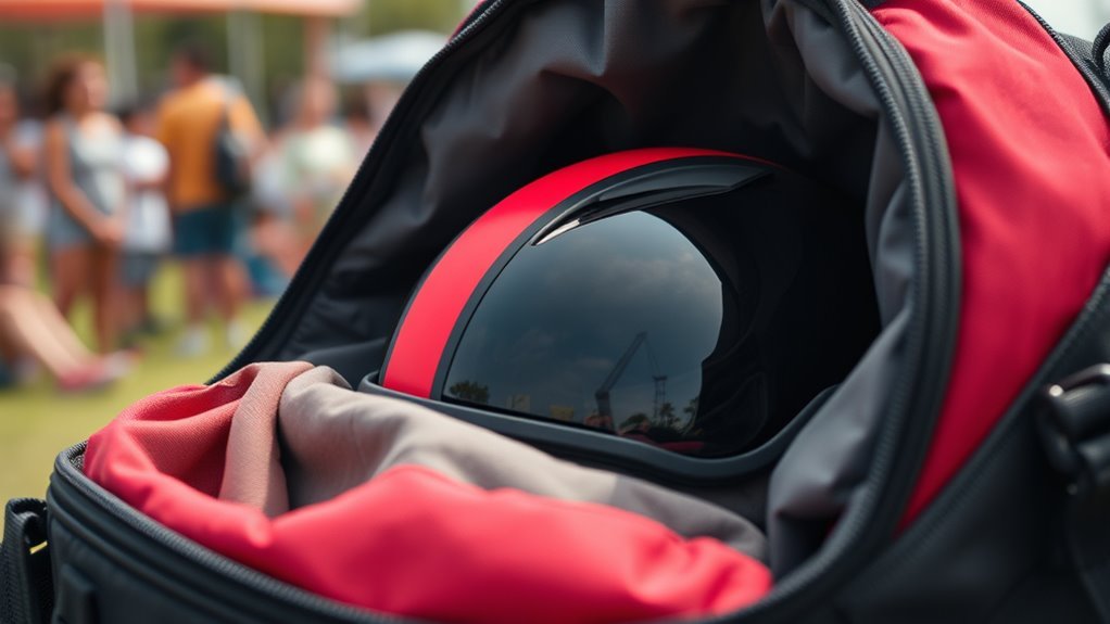 safe helmet transport tips