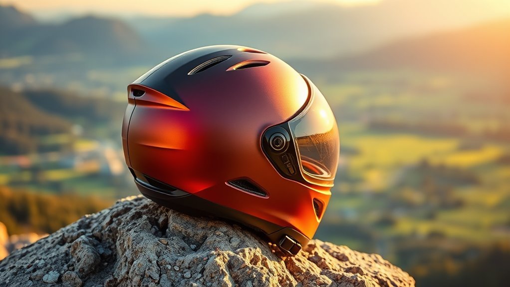 safety and design in helmets
