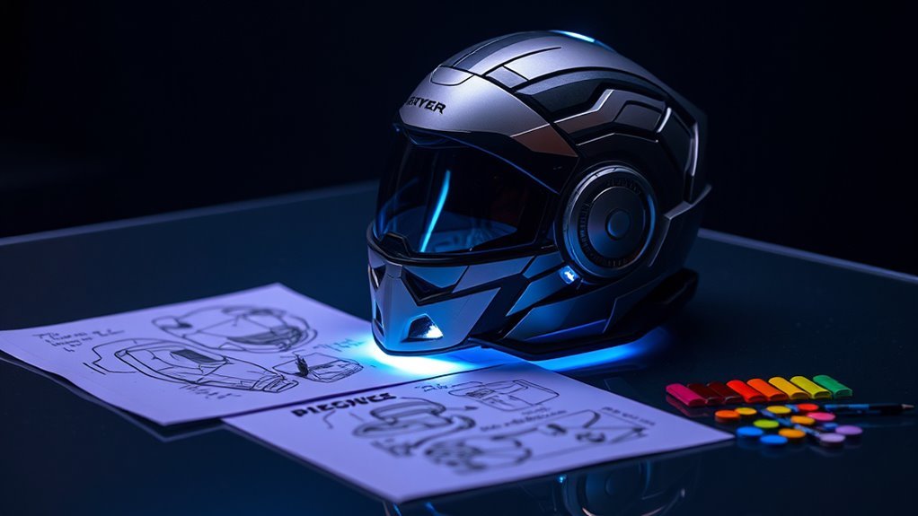 sci fi helmet design guide