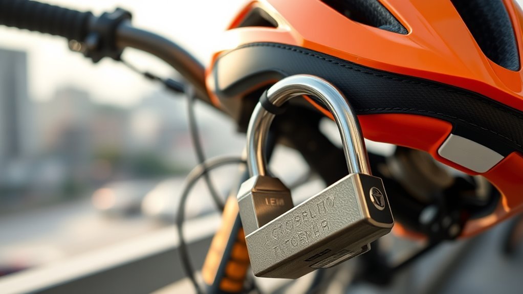 secure your helmet always