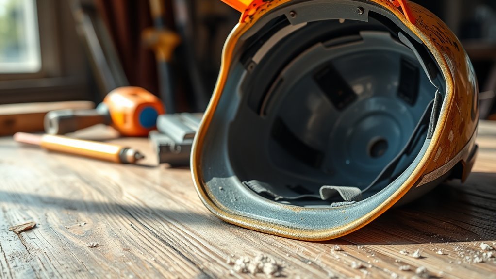 signs for hard hat replacement