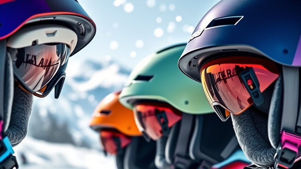 ski helmet safety features