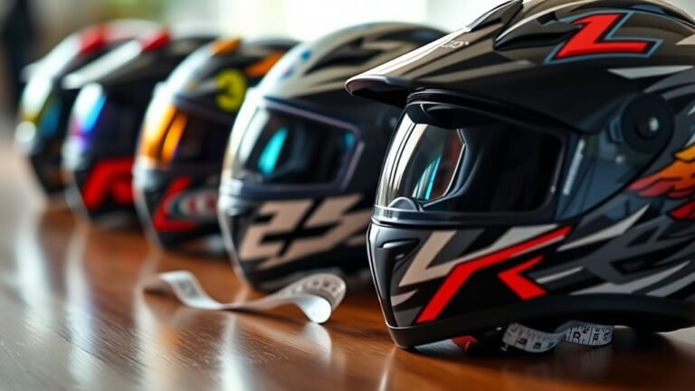 small head motorcycle helmets