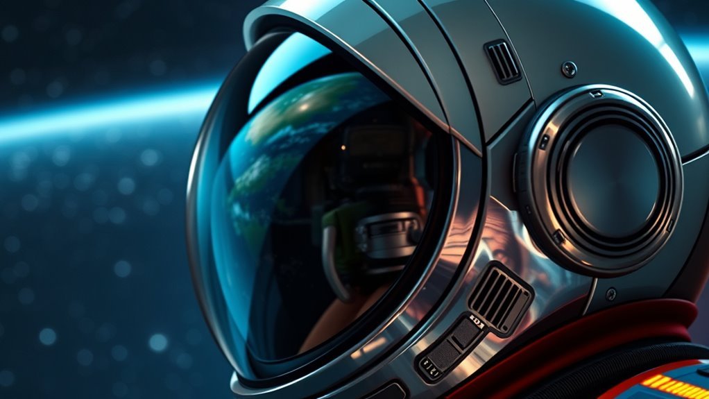 space helmet component overview