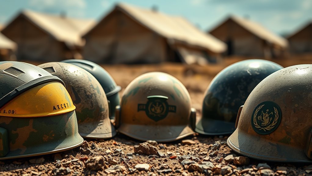 specialized helmets for peacekeeping