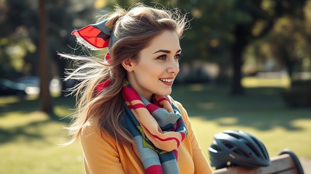 stylish hair protection accessories