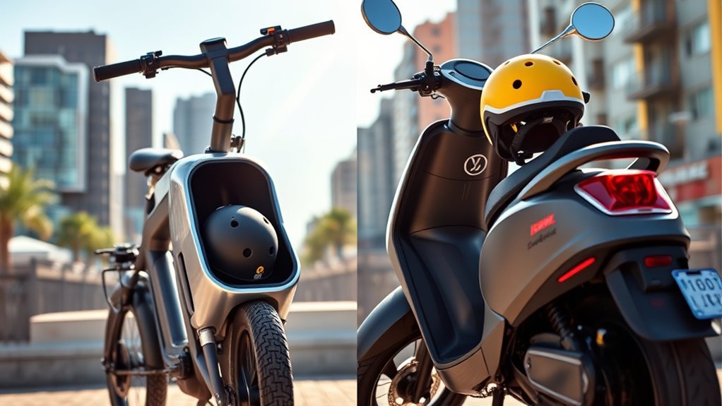 stylish helmet storage solutions