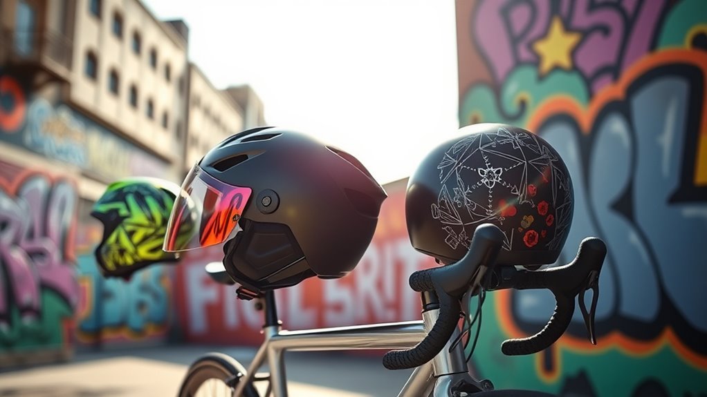 stylish safe urban helmets