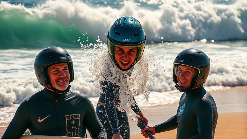 surfing helmets enhance safety