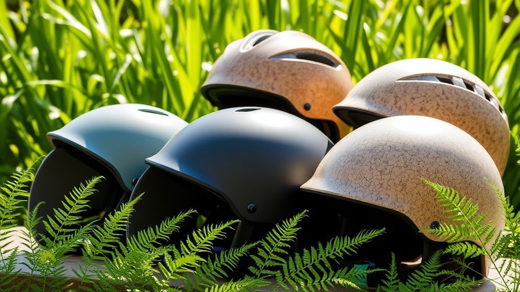 sustainable helmet materials brands