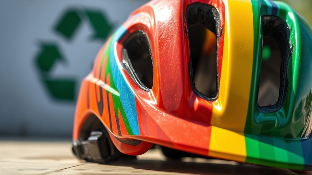 sustainable helmet production benefits