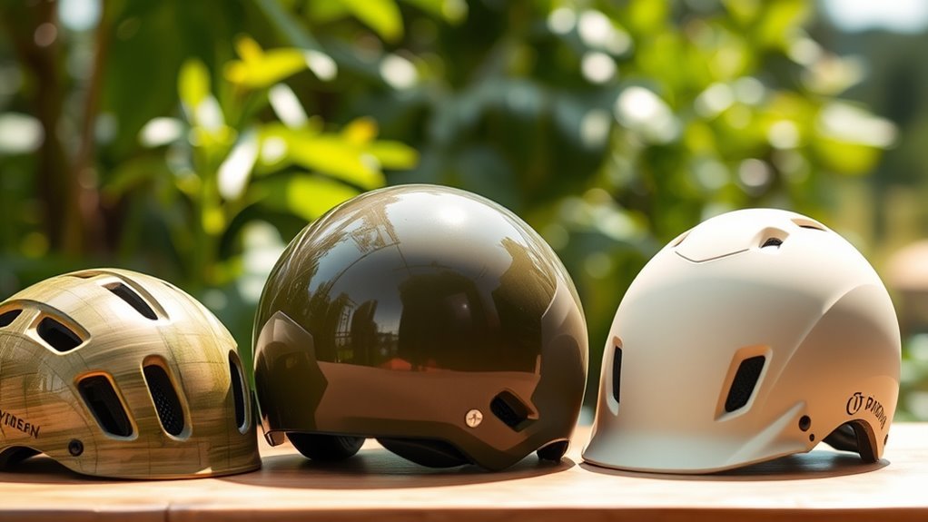 sustainable helmets for safety
