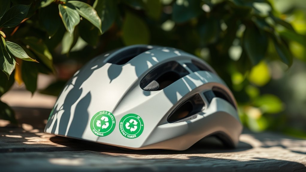 sustainable helmets for safety