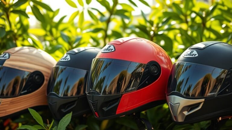 sustainable motorcycle helmet brands