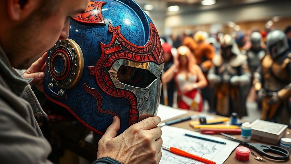 theme consistent helmet design