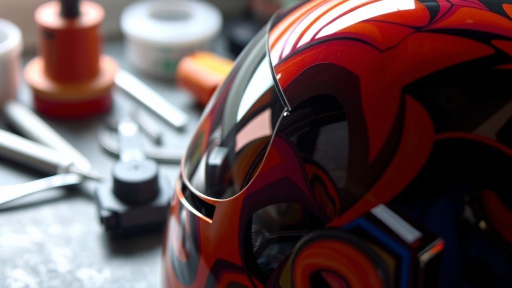 thermoplastics enhance helmet durability