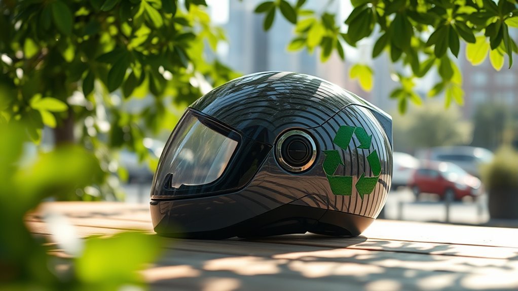 traditional helmets harm environment