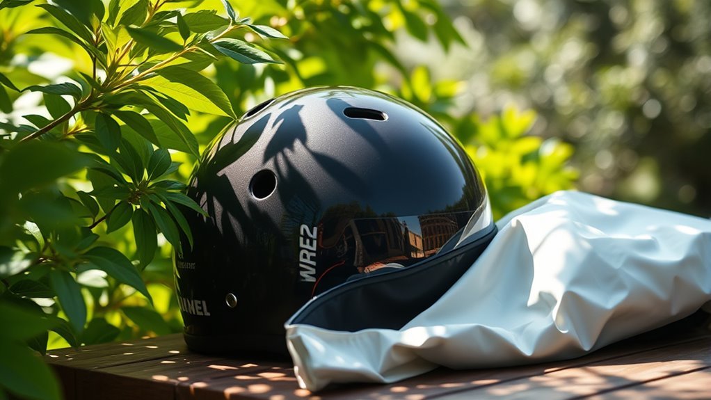 uv damage weakens helmets