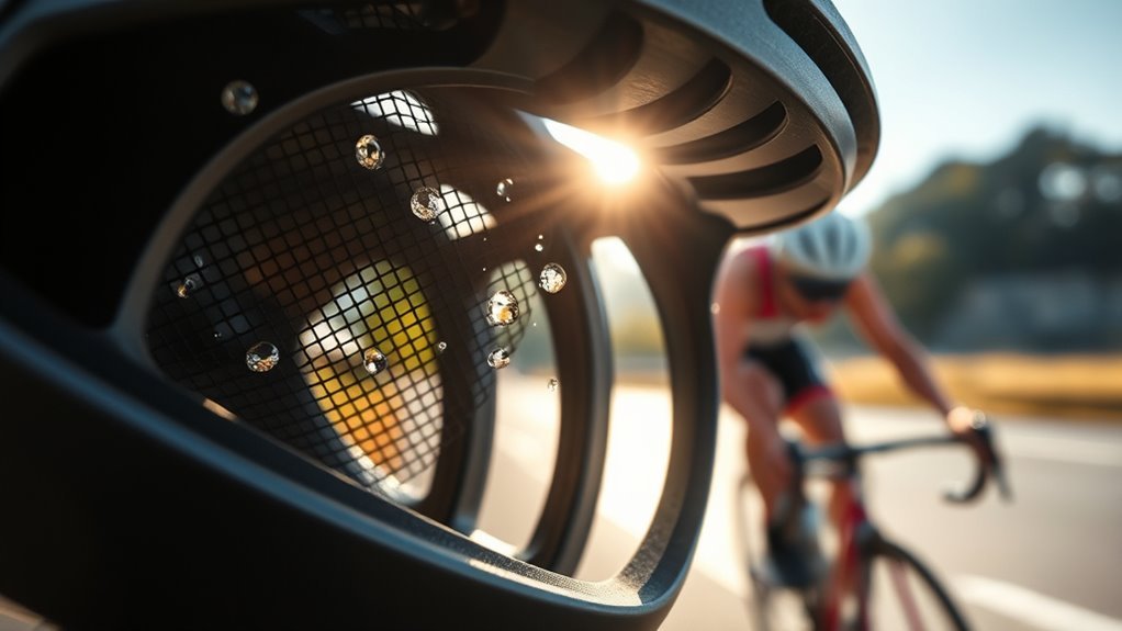 ventilation enhances cycling comfort