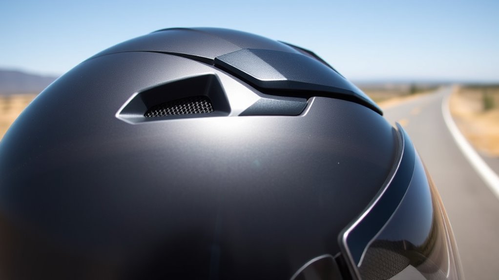 ventilation enhances rider comfort