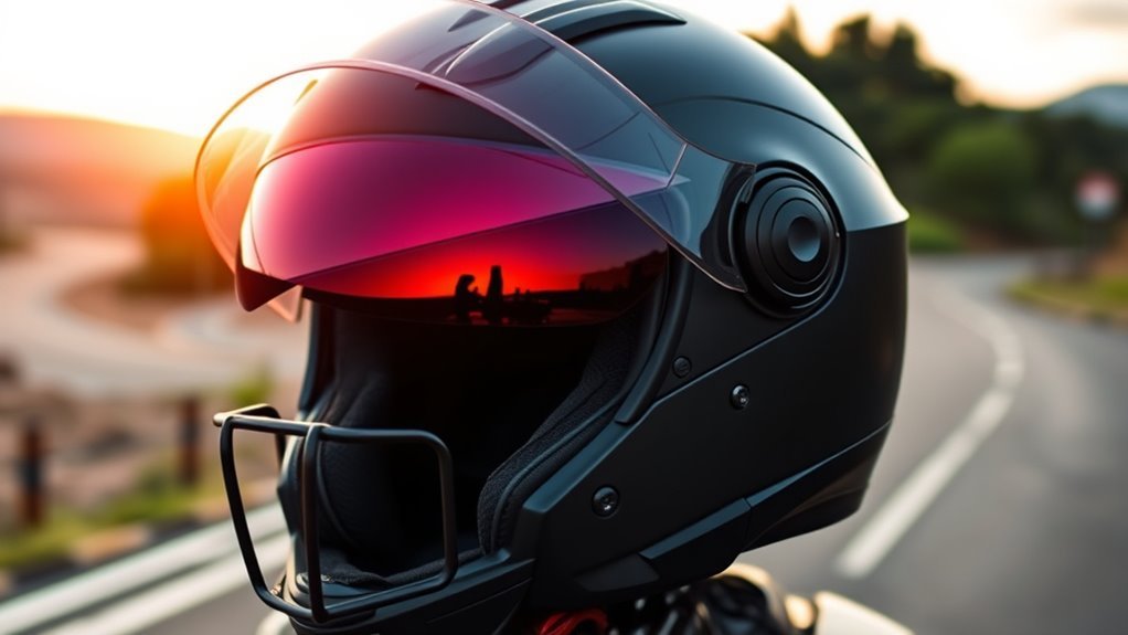 versatile flip up helmet design