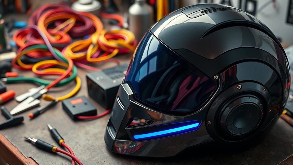 voice effects for helmets