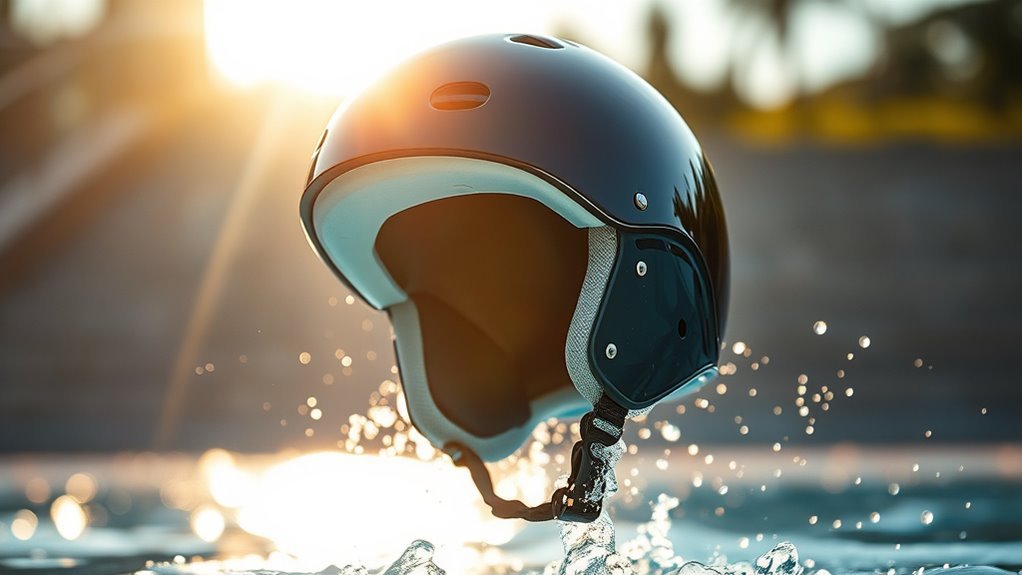 water helmet material comparison