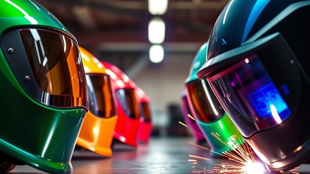 welding helmet key features