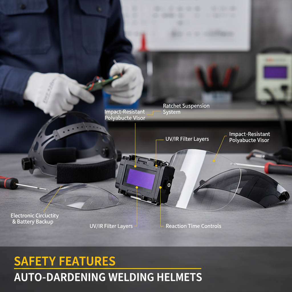 Safety Features to Consider - are auto darkening welding helmets safe