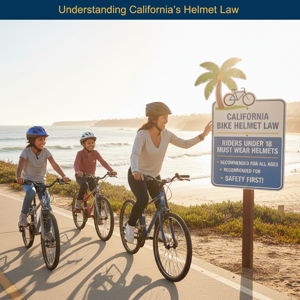 Understanding California's Helmet Law - are bicycle helmets required in california