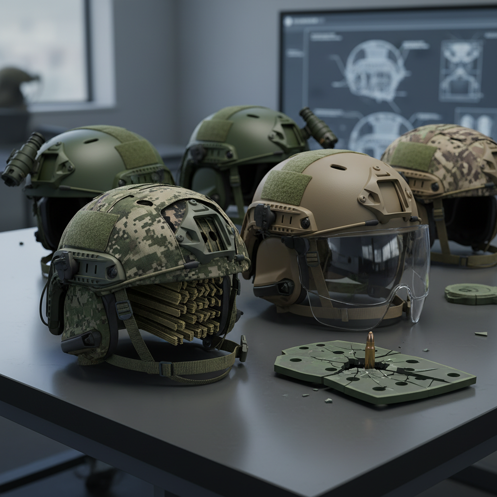 Types of Military Helmets - are military helmets bulletproof