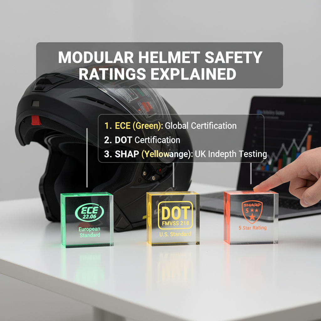 Safety Ratings Explained - are modular helmets safe